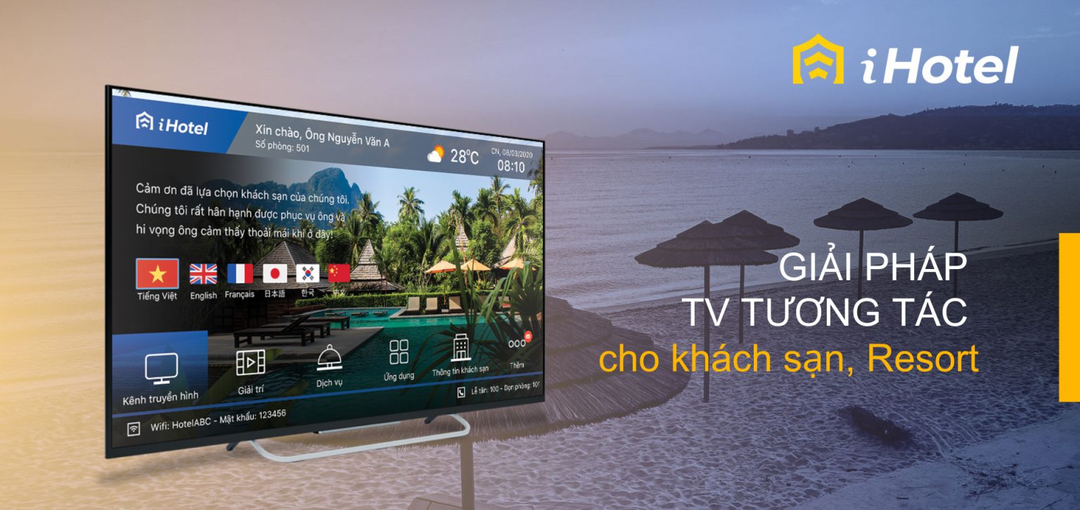 Giải pháp truyền hình cho khách sạn và resort iHotel